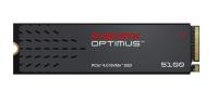 SANDISK  500GB OPTIMUS 5100 6600MB/S 5600MB/S M2 SSD SDSP51500GAN-000E0